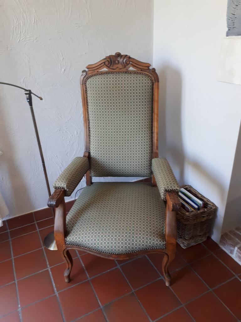 Antieke zetel, Ophalen