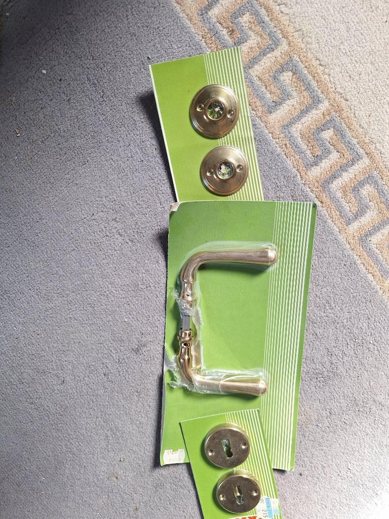 Quincaillerie de porte (nouvelle), Bricolage & Construction, Enlèvement, Neuf, Cuivre ou Laiton, Loquet ou Poignée