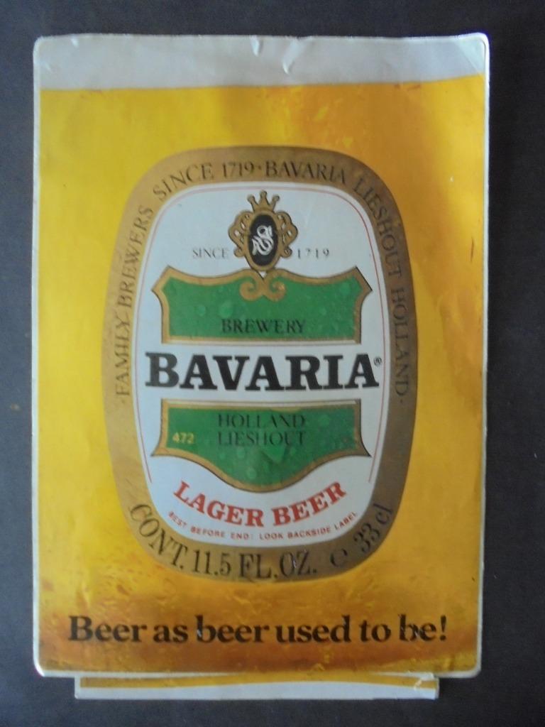 sticker bier Bavaria, Verzamelen, Verzenden, Nieuw, Merk