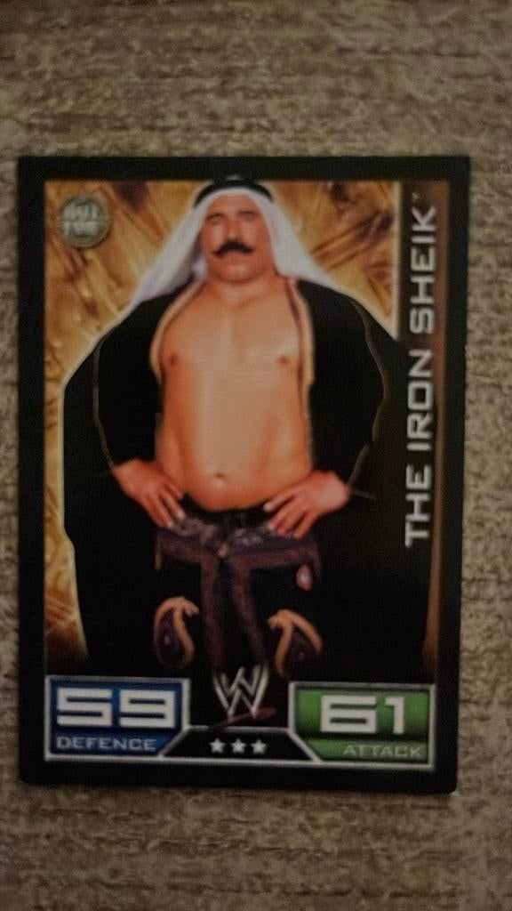 Carte de Iron Sheik SLAM ATTAX 2008, Enlèvement ou Envoi, Comme neuf
