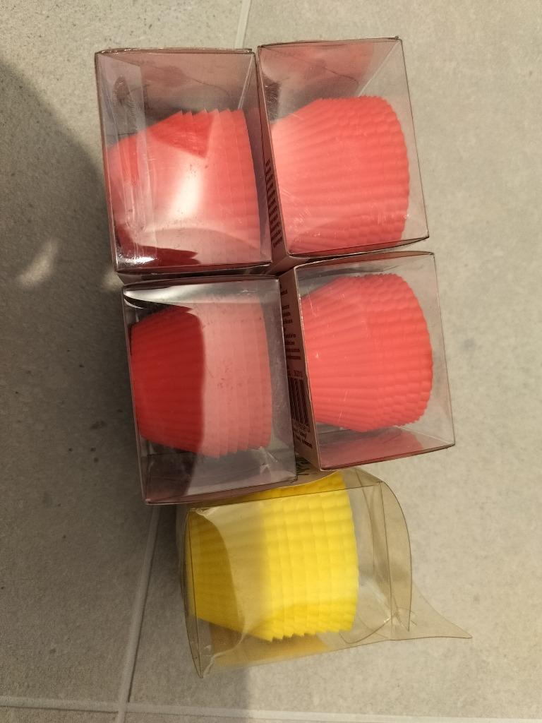 32x Mini silicone cupcake vormen NIEUW!, Enlèvement