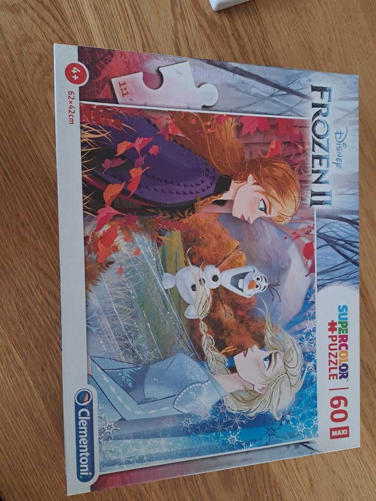 Frozen Elsa puzzel 60 stukjes, Ophalen, Zo goed als nieuw