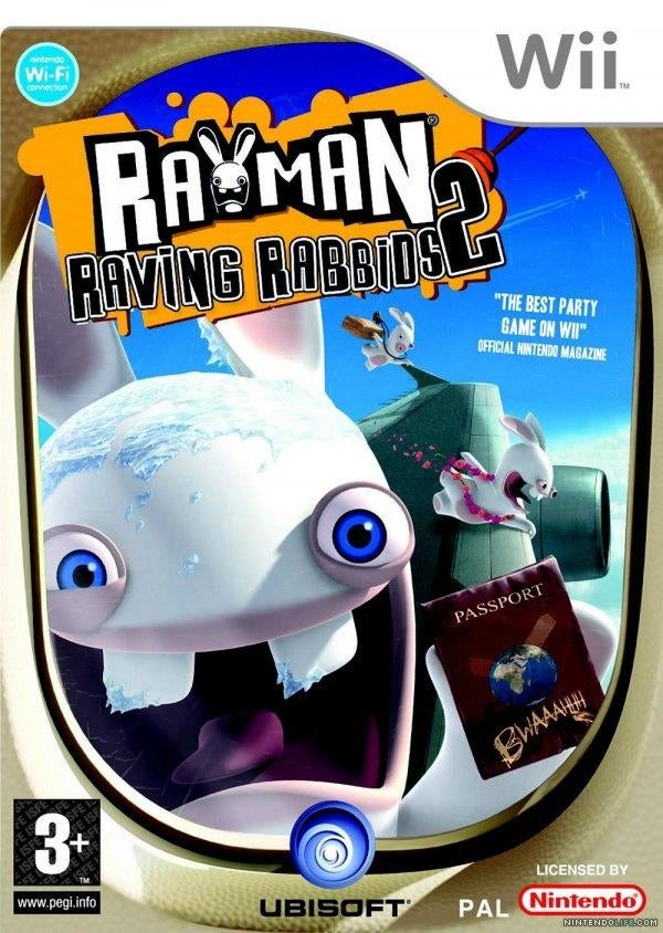 Rayman Raving Rabbids 2 (sans livret), Enlèvement ou Envoi, 1 joueur, Autres genres, Utilisé