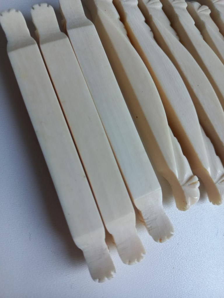 Art-Deco bestekleggers/messenleggers.  In perfecte staat!, Antiek en Kunst, Ophalen of Verzenden