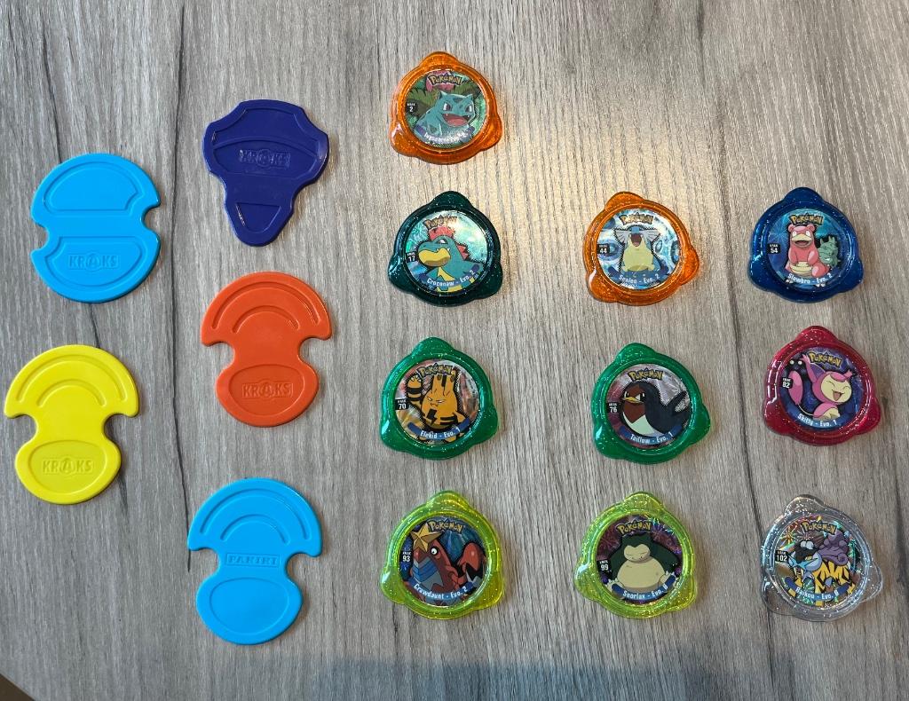 Pokemon Kraks Panini, Hobby en Vrije tijd, Verzamelkaartspellen | Pokémon, Ophalen, Zo goed als nieuw, Overige typen, Foil