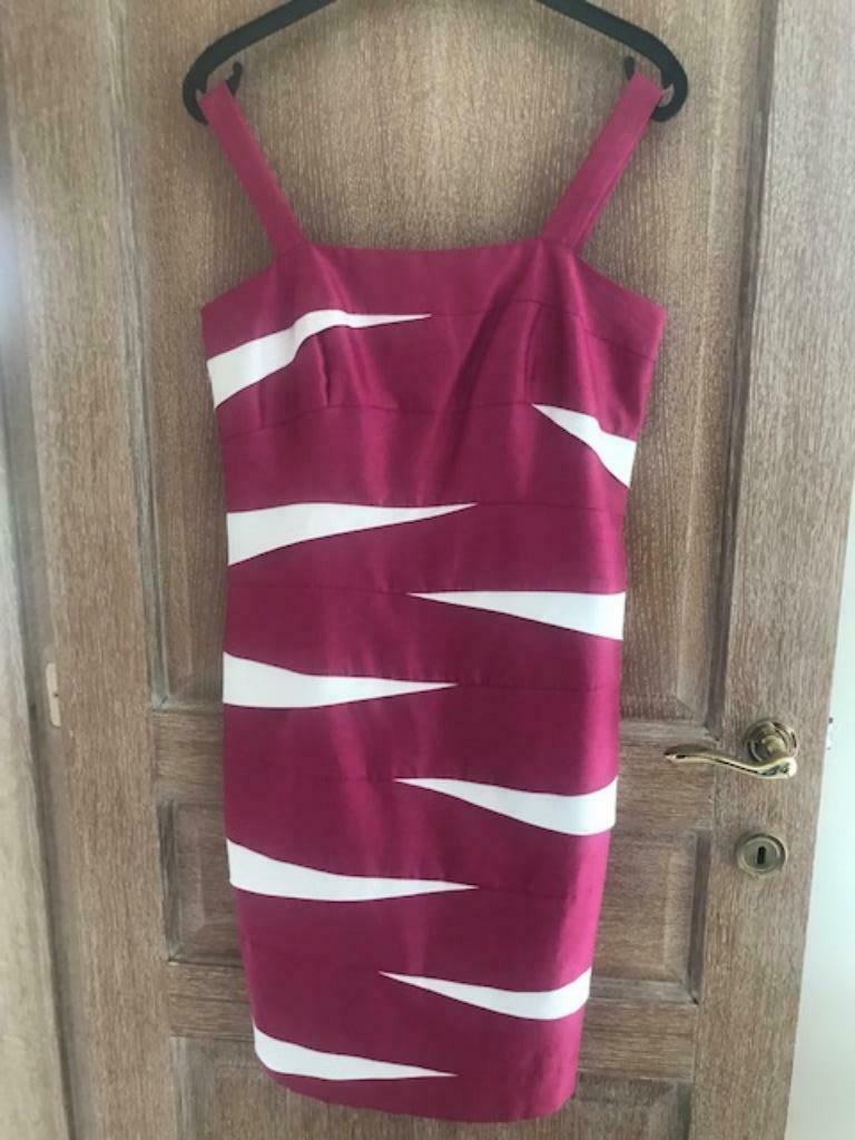 Nieuwe fuschia jurk - maat M - oksel/oksel 46cm (zn5073), Ophalen of Verzenden, Nieuw, Maat 38/40 (M), Overige kleuren