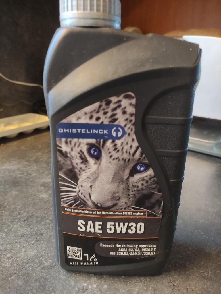 Huile moteur SAE 5W30, Enlèvement