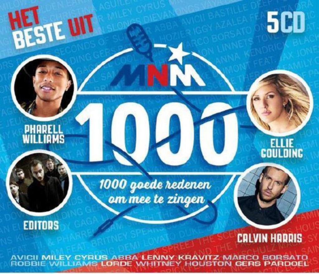 1862 - MNM - HET BESTE UIT 1000 - 2015 - 5CD - NIEUW, Cd's en Dvd's, Verzenden, Nieuw in verpakking