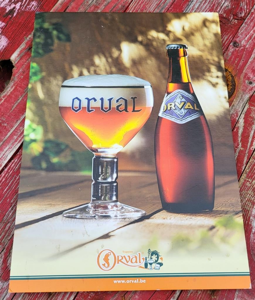 Panneau publicitaire Orval, Enlèvement ou Envoi, Comme neuf
