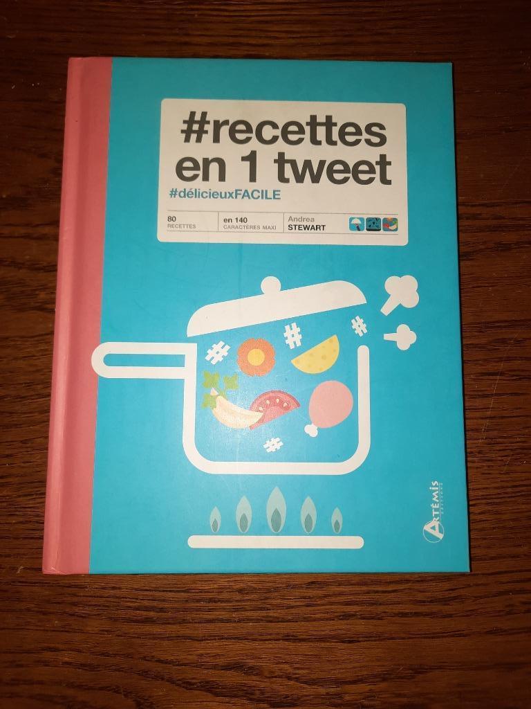 Livre Recettes en 1 tweet, Enlèvement ou Envoi, Comme neuf