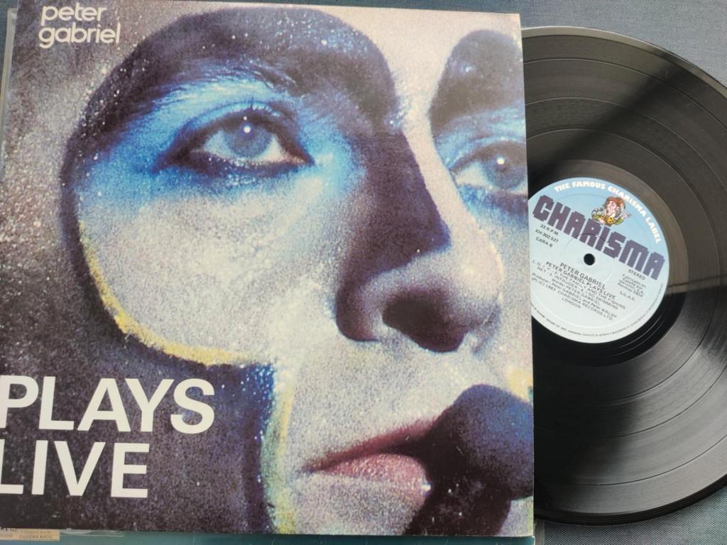 Peter gabriel (2lp plays live, superst, charisma, 83, spanje, Ophalen of Verzenden