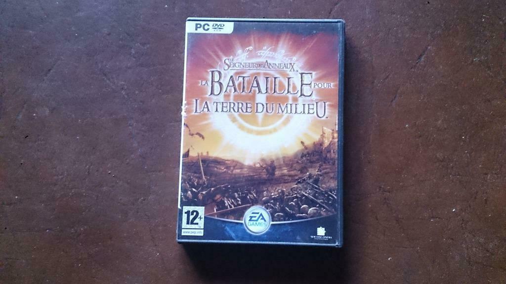 Le seigneur des anneaux - la bataille pour la terre du milie, Consoles de jeu & Jeux vidéo, Jeux | PC, Utilisé, Enlèvement ou Envoi