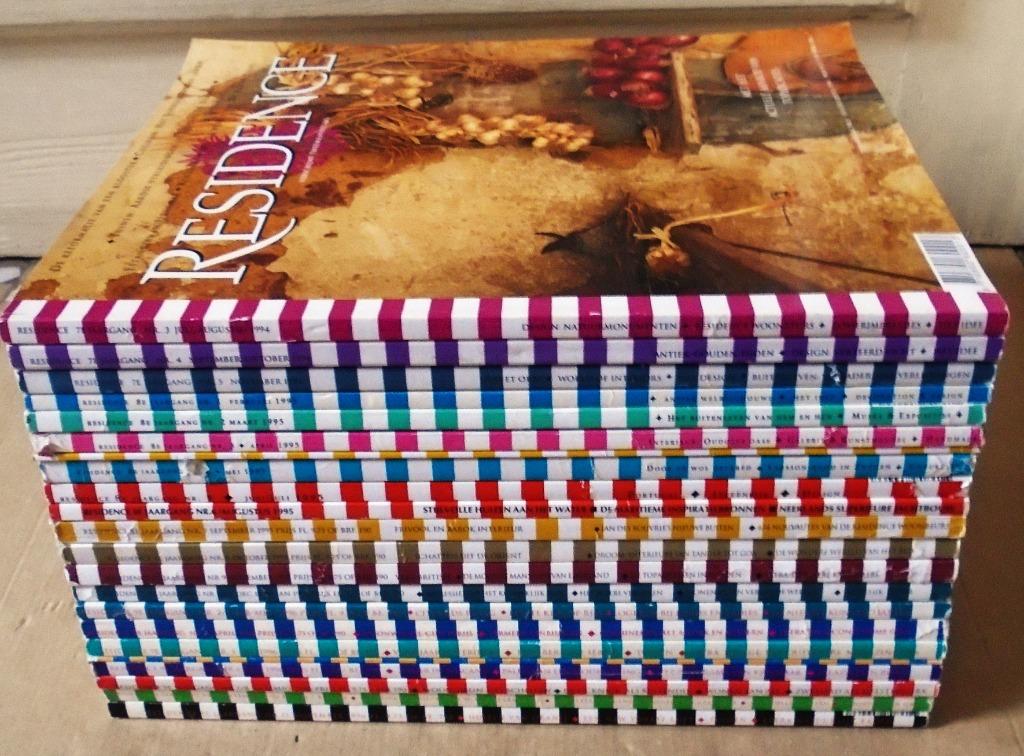 Residence - 2-maandelijks glossy magazine - 22 ex. - 1994/96, Boeken, Tijdschriften en Kranten, Ophalen of Verzenden, Zo goed als nieuw