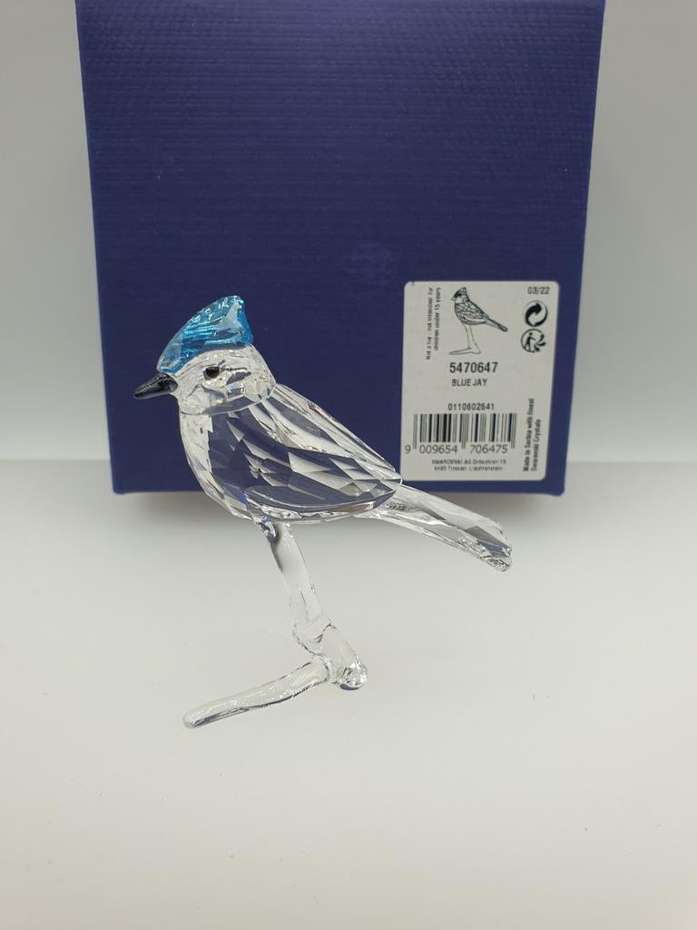 Swarovski Blauwe gaai., Ophalen of Verzenden, Zo goed als nieuw