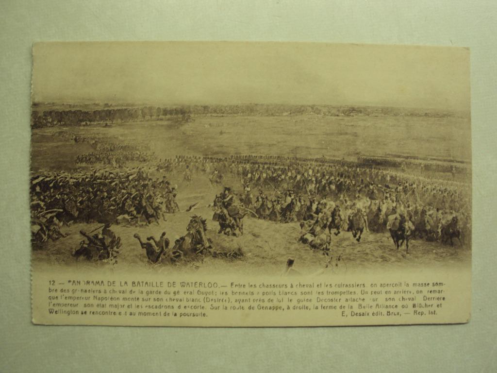 52966 - LA BATAILLE DE WATERLOO - ENTRE LES CHASSEURS A CHEV, Envoi
