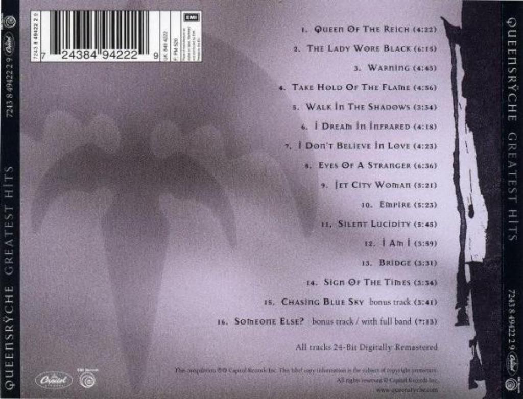 CD NEW: QUEENSRYCHE - Greatest Hits (2000), Cd's en Dvd's, Ophalen of Verzenden, Nieuw in verpakking