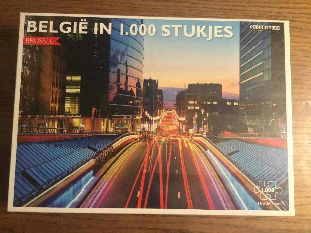 Puzzel Dutchbook 1000 stukjes Brussel (NIEUW), Ophalen of Verzenden, 500 t/m 1500 stukjes, Nieuw, Legpuzzel