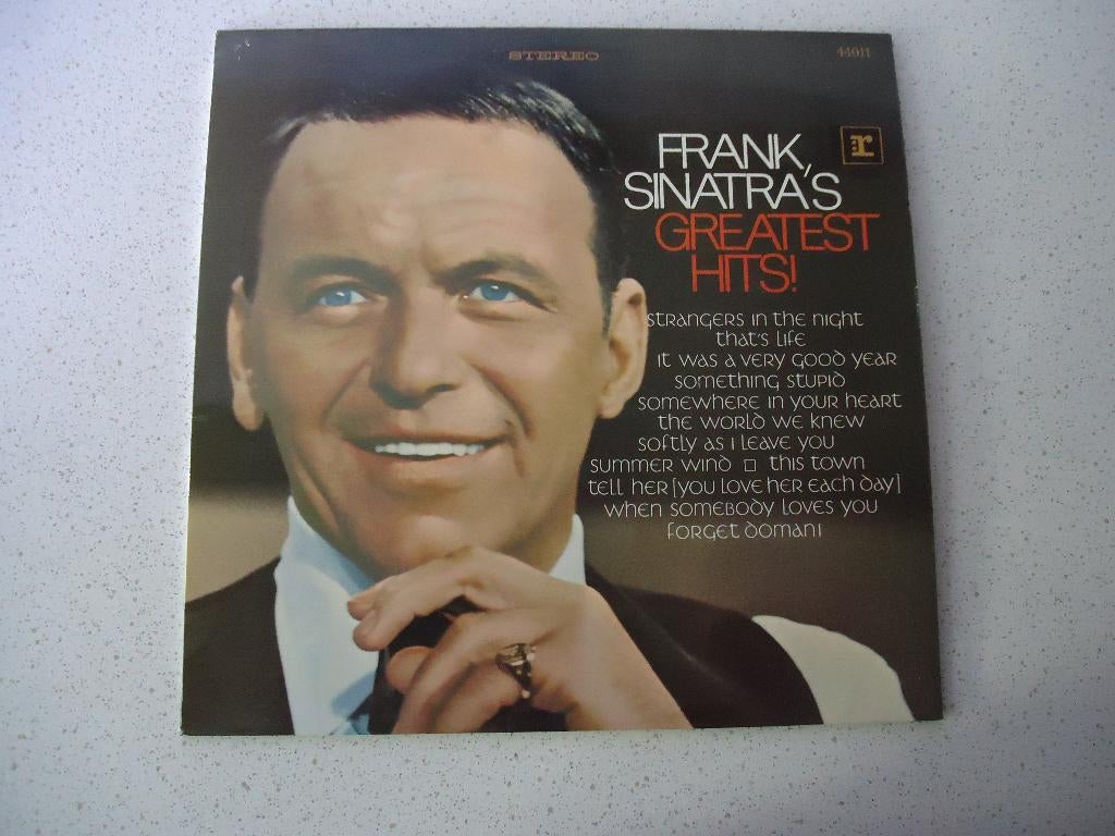 LP van"Frank Sinatra" Greatest Hits anno 1971, Ophalen of Verzenden, Zo goed als nieuw, 12 inch, Jazz