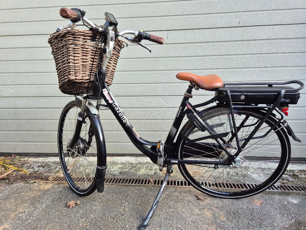 Elektrische fiets Gazelle, Fietsen en Brommers, Elektrische fietsen, Ophalen, Gebruikt, 30 tot 50 km per accu, Gazelle