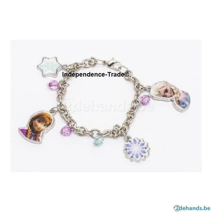 Disney Frozen Armbandje met Bedeltjes Metaal, Kinderen en Baby's, Nieuw