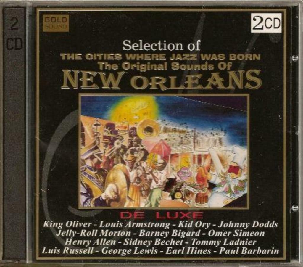 2 CD SET JAZZ - THE ORIGINAL SOUNDS OF NEW ORLEANS , USA, Envoi, Avant 1940, Utilisé, Jazz