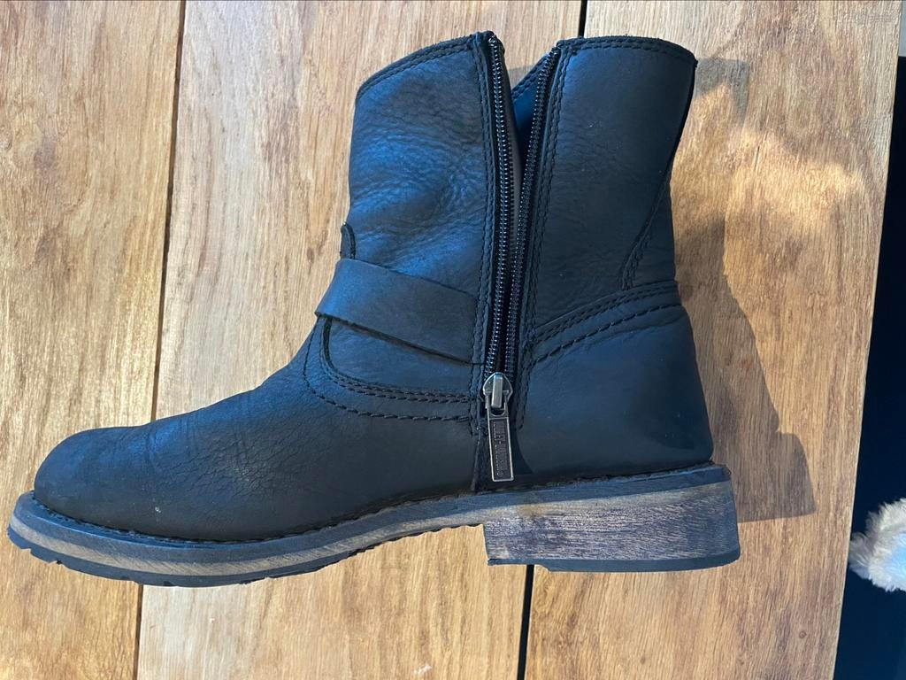 Lederen Harley Davidson laarsjes, Motoren, Ophalen, Nieuw zonder kaartje, Dames, Laarzen