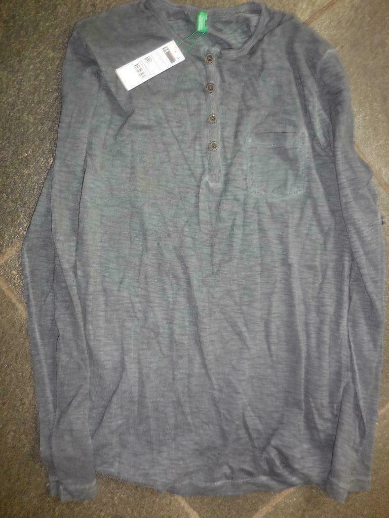 [4601] trui medium zwart-grijs united colors of benetton, Maat 48/50 (M), Zwart, Nieuw, Ophalen of Verzenden