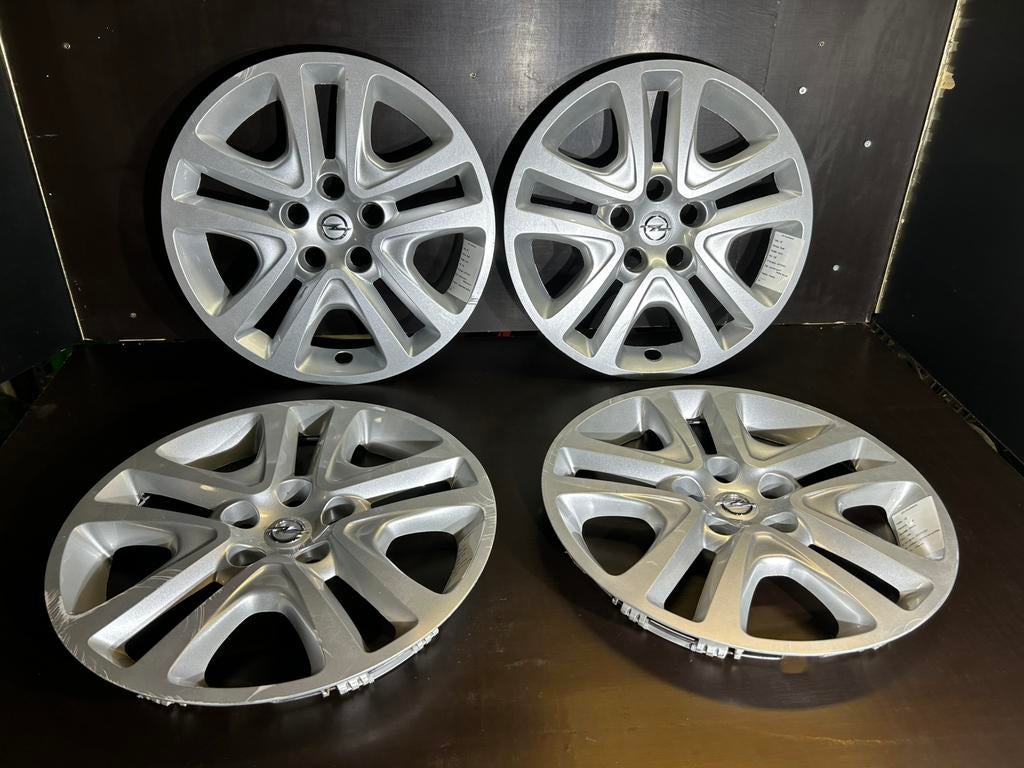 4 originele Opel Astra 16" wieldoppen, Ophalen of Verzenden, Gebruikt