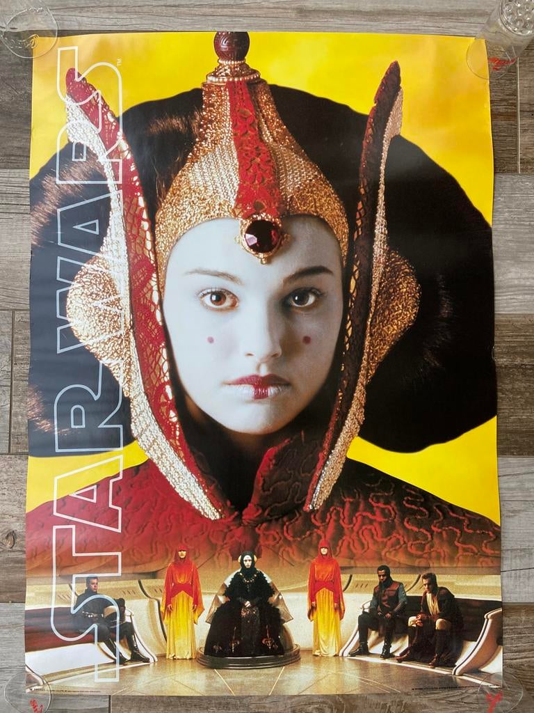 Star Wars poster Queen Amidala, Enlèvement ou Envoi, Utilisé