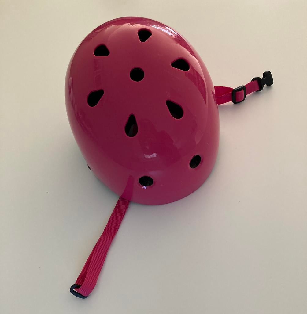 Roze helm voor meisjes merk Oxelo (Décathlon), Ophalen, Meisje, Overige maten, Zo goed als nieuw