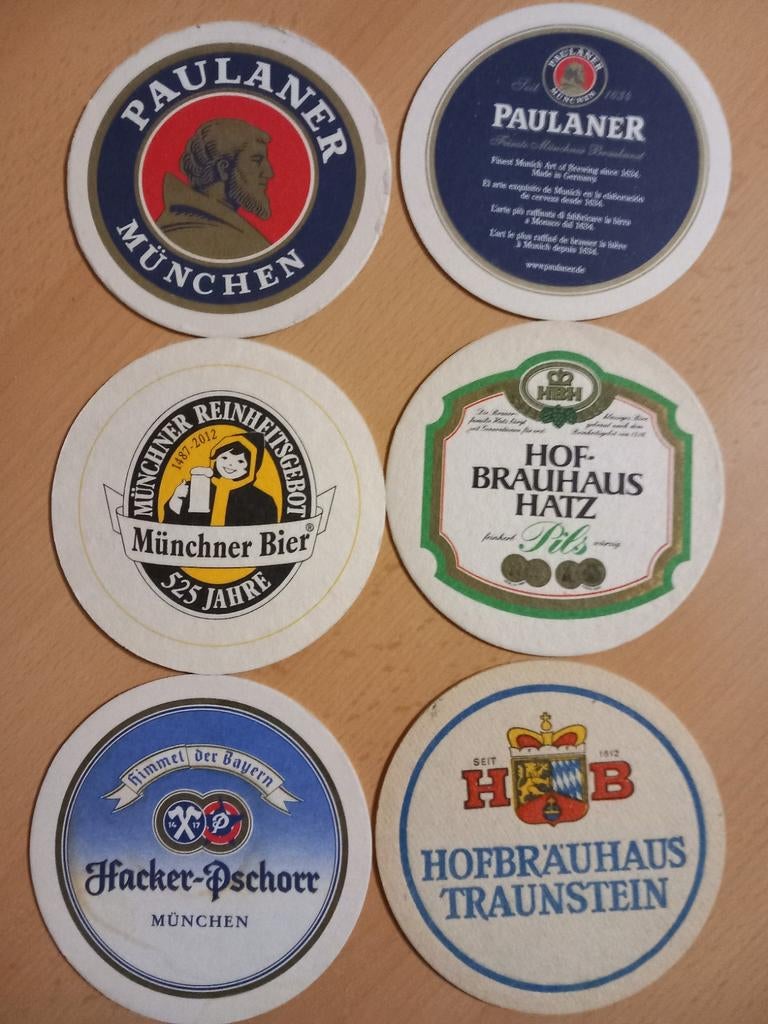 Sous-bocks Brasseries allemandes (590), Enlèvement ou Envoi, Comme neuf