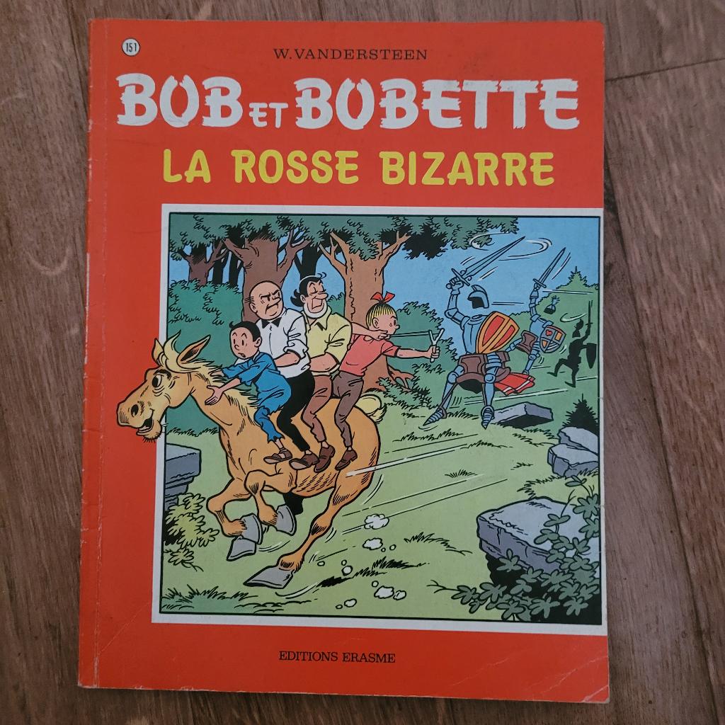 album Bob et bobette " La Rosse bizarre", Enlèvement ou Envoi, Willy Vandersteen, Une BD, Comme neuf