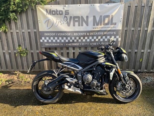 triumph street triple rs 765 bj2022 zeer goede staat  opties, Motoren, Motoren | Triumph, Motorrijbewijs A, Bedrijf, 3 cilinders