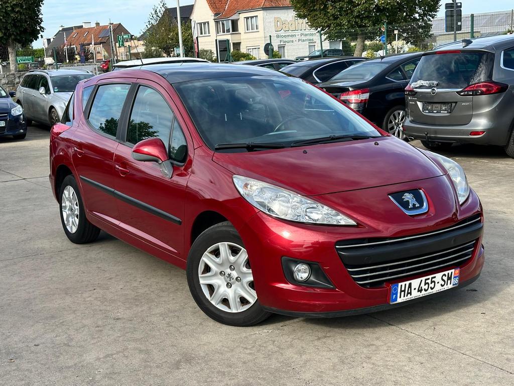 Peugeot 207SW 1.6L Benzine 2010, Euro 5, Stof, Parkeersensor, Bedrijf