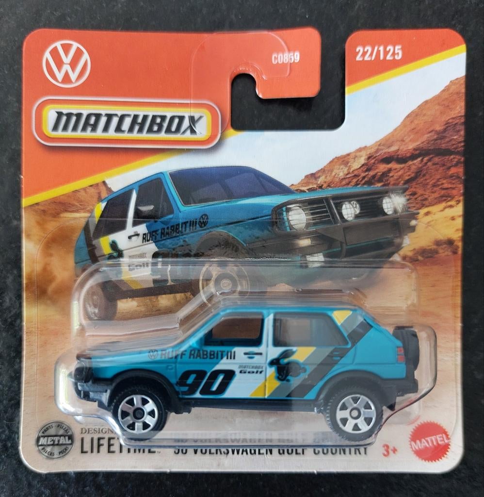 matchbox volkswagen golf country 1990, Enlèvement ou Envoi, Neuf, Voiture, Matchbox