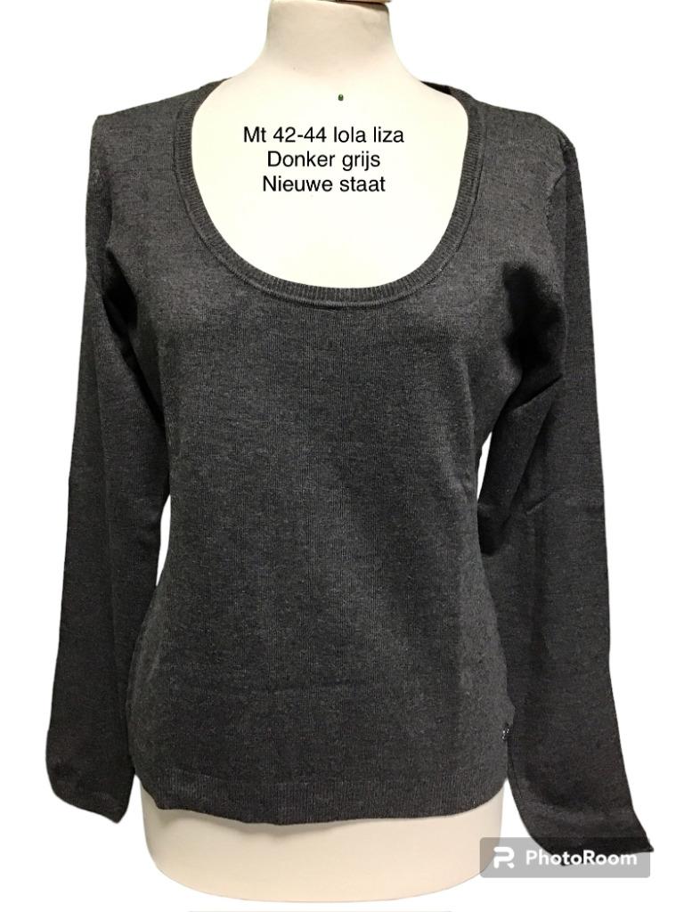 mt 42-44 grijze trui Lola&Liza, Gris, Enlèvement ou Envoi, Lola & Liza, Taille 42/44 (L)