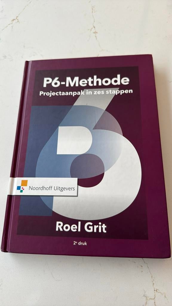 Roel Grit - Projectaanpak in zes stappen P6-Methode, Boeken, Ophalen, Zo goed als nieuw, Roel Grit