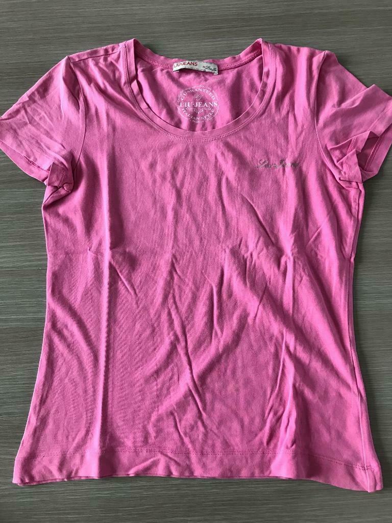 Liu jo t-shirt roze maat xs, Ophalen of Verzenden, Gedragen, Maat 34 (XS) of kleiner, Roze