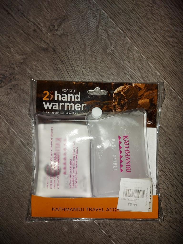 Handwarmers herbruikbaar, Ophalen, Zo goed als nieuw