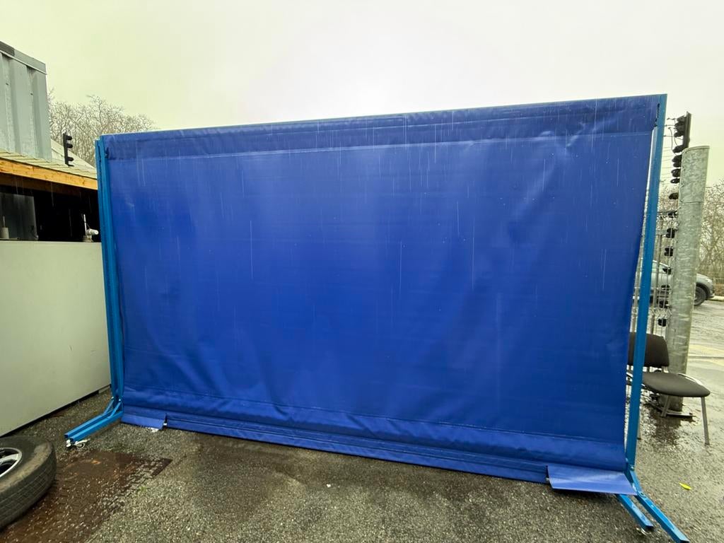 Cloison mobile 2,5m x 4m - 2 pieces, Enlèvement, Comme neuf