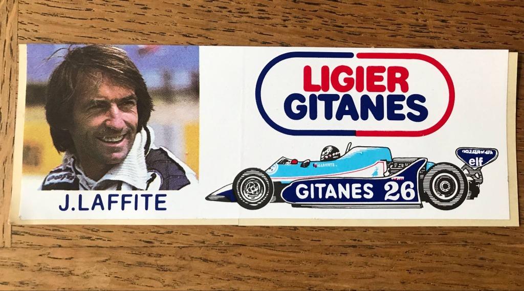Autocollant vintage Formule 1, Enlèvement, Comme neuf, Voitures