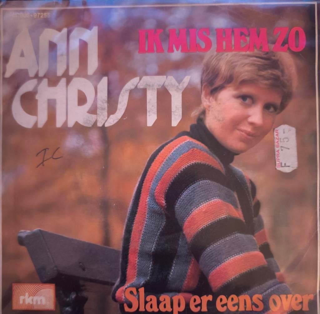 45T Ann Christy - Ik mis hem zo, Cd's en Dvd's, Vinyl Singles, Ophalen of Verzenden, Gebruikt, 7 inch, Single