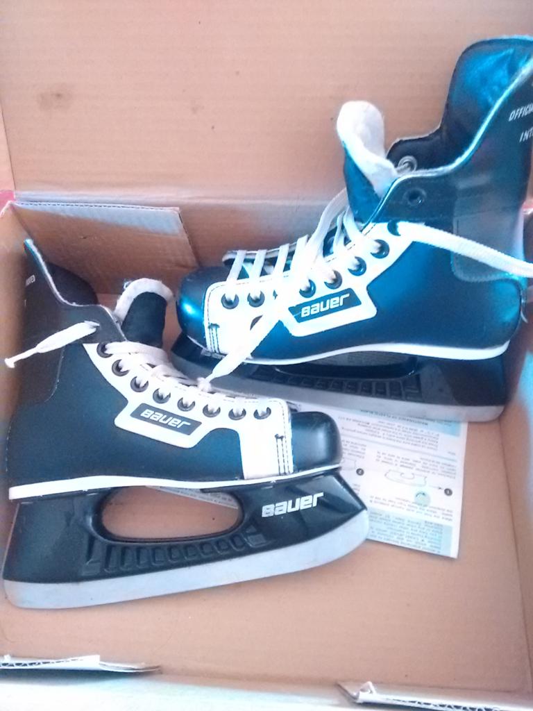 ijsschaatsen Bauer voor kinderen, Ophalen of Verzenden, IJshockeyschaatsen, Bauer