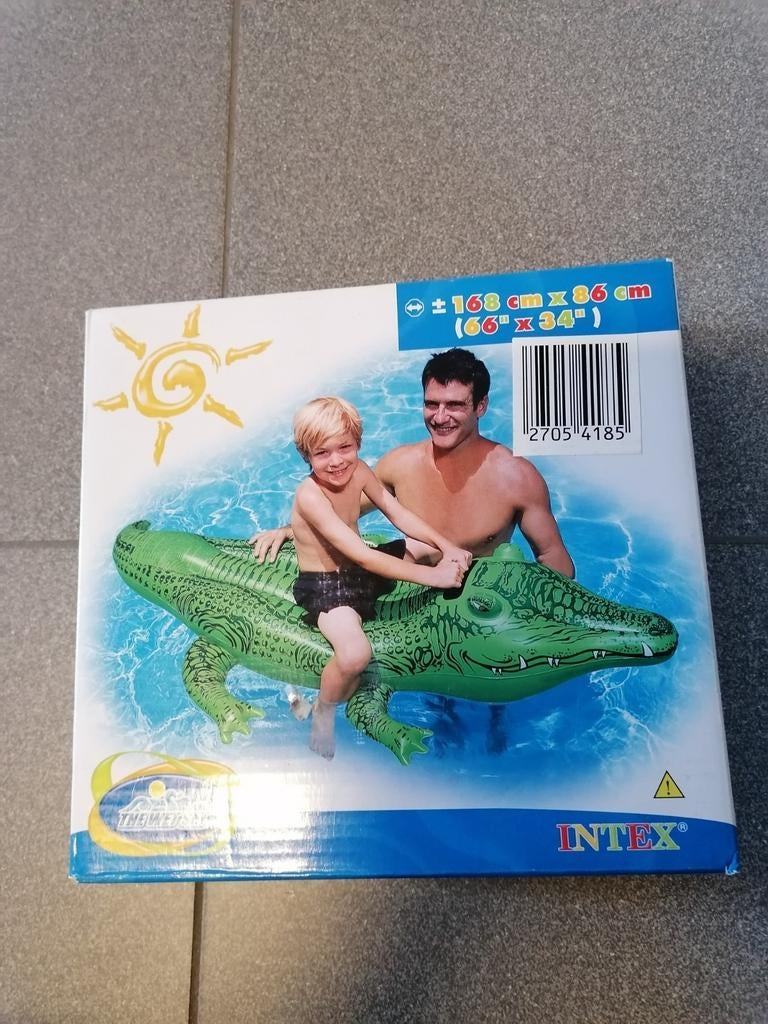 Krokodil opblaasbaar, Ophalen, Zo goed als nieuw
