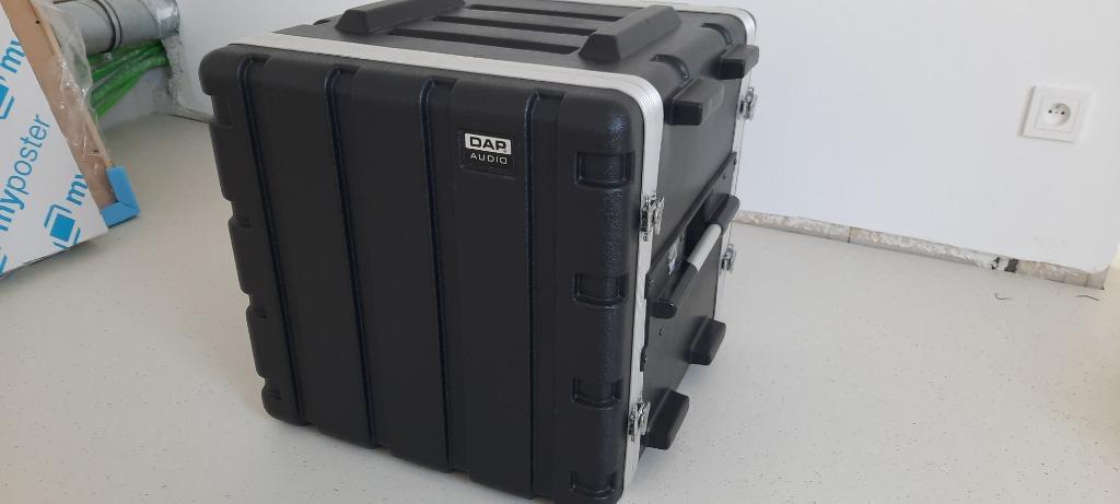 Flight case Rack DAP Audio D7106 - 12U 2 portes, Enlèvement ou Envoi, Comme neuf, Autres instruments, Flight case