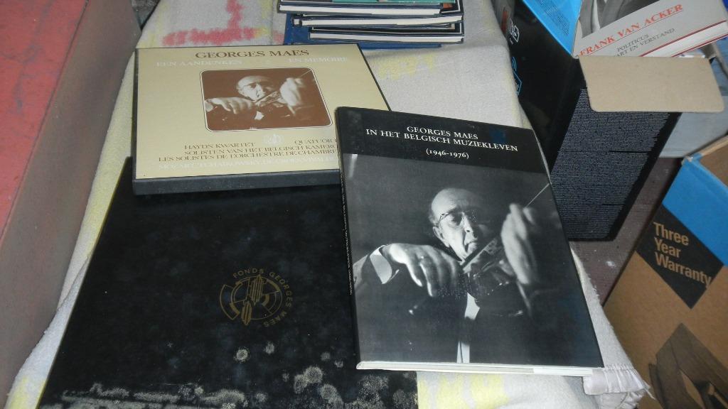 Boek Georges Maes, Ophalen, Zo goed als nieuw, Artiest, Diverse auteurs