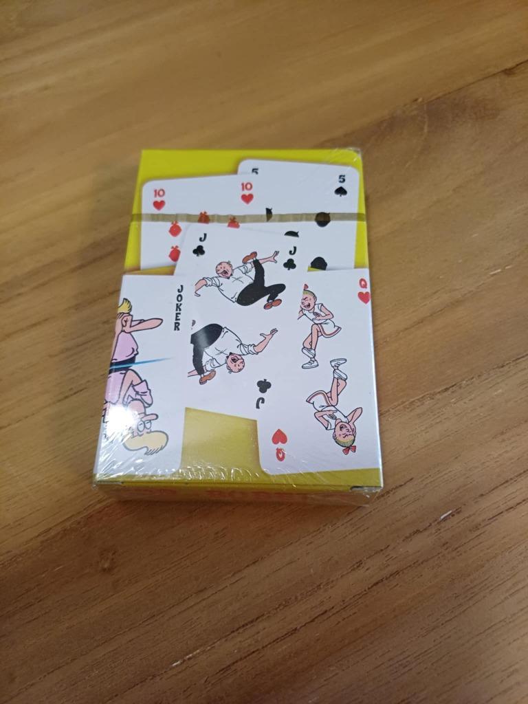 Suske en Wiske 52 speelkaarten NIEUW/sealed zie objecten, Verzamelen, Speelkaarten, Jokers en Kwartetten, Ophalen, Nieuw, Speelkaart(en)