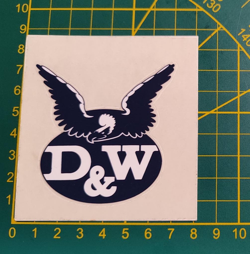 Sticker D&W tuning, Collections, Autocollants, Enlèvement ou Envoi