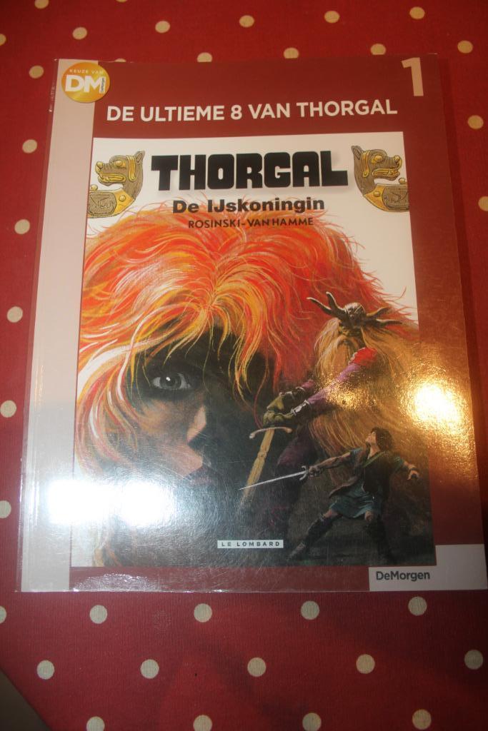 De ultiema 8 van Thorgal           (de morgen), Ophalen of Verzenden, Zo goed als nieuw, Rosinski- Van Hamme, Meerdere stripboeken