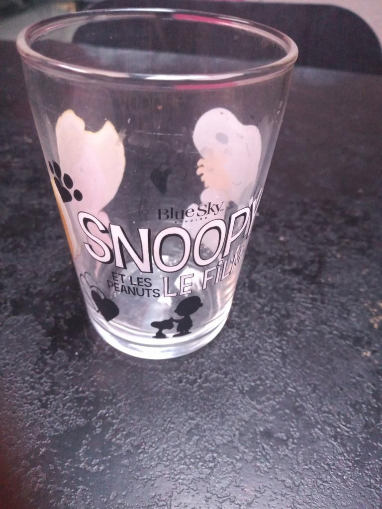 Verre Amora Snoopy et les peanuts le film, Enlèvement ou Envoi
